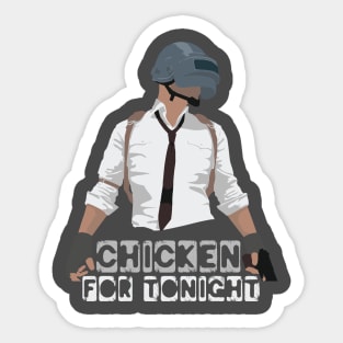 Chicken PUBG Sticker